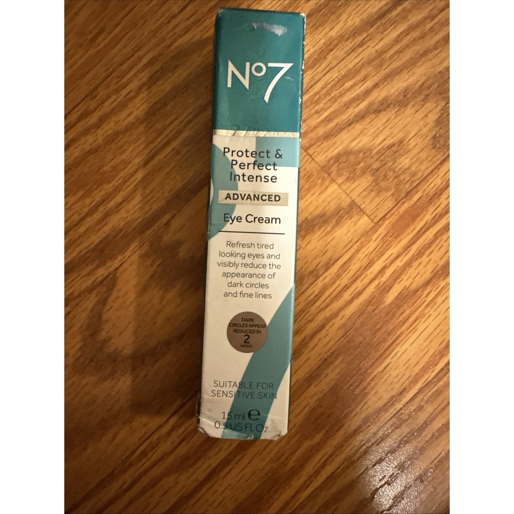 No7 Protect and Perfect Intense Advanced Eye Cream ~ NEW IN BOX ~ FAST SHIPPING!